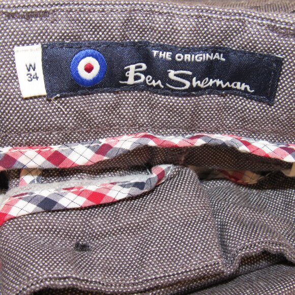 Ben Sherman Black BEST Shorts 9" Men's 34 - Picture 9 of 9